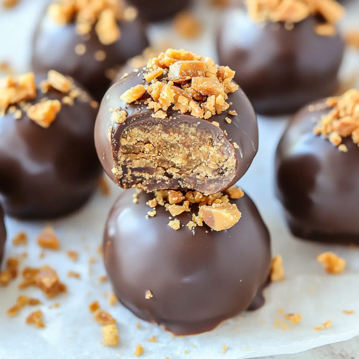 Butterfinger Nutter Butter Truffles