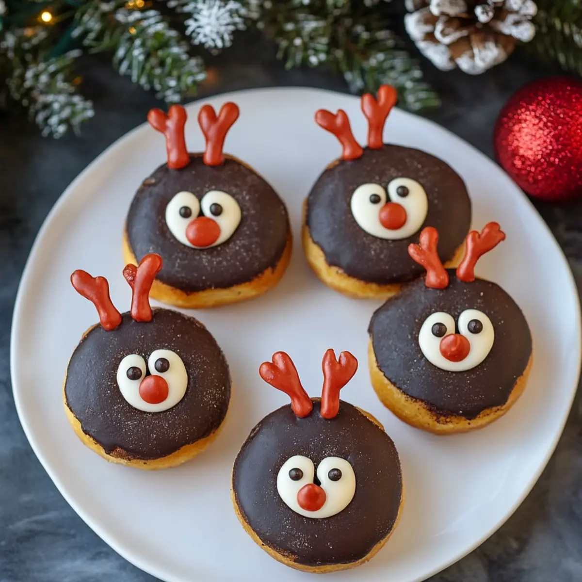 Reindeer Donuts