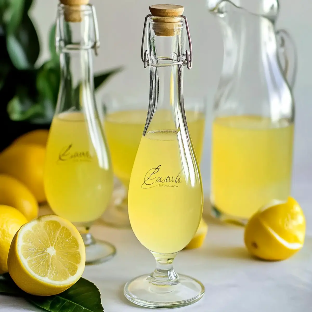 Homemade Limoncello