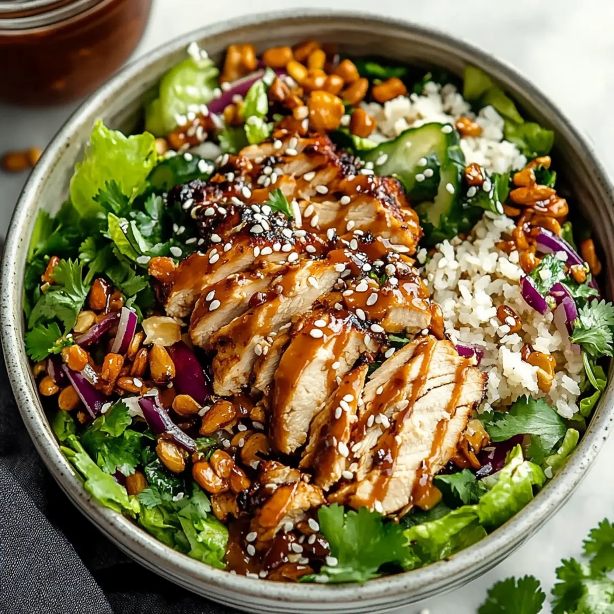 Sesame Chicken Salad