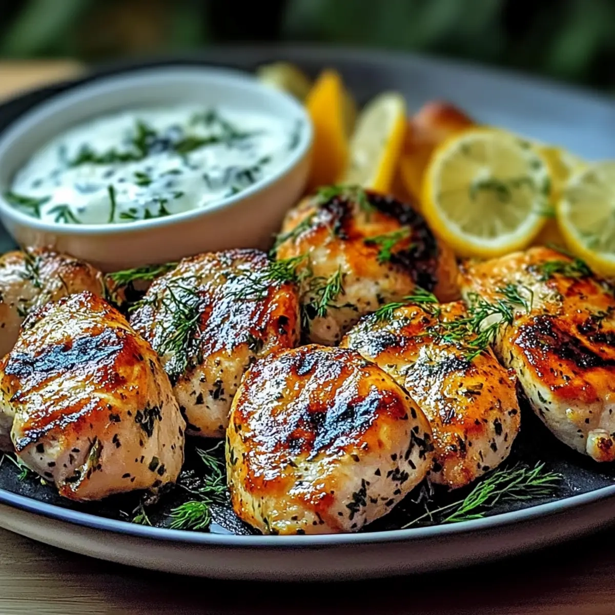 Spicy Yogurt Marinated Chicken