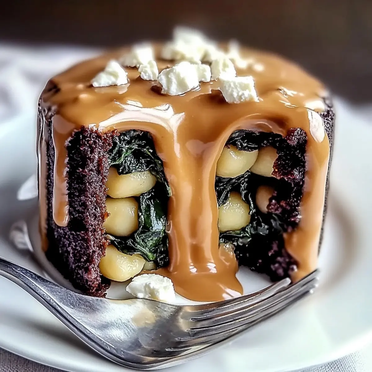 Creamy Gnocchi with Spinach and Feta