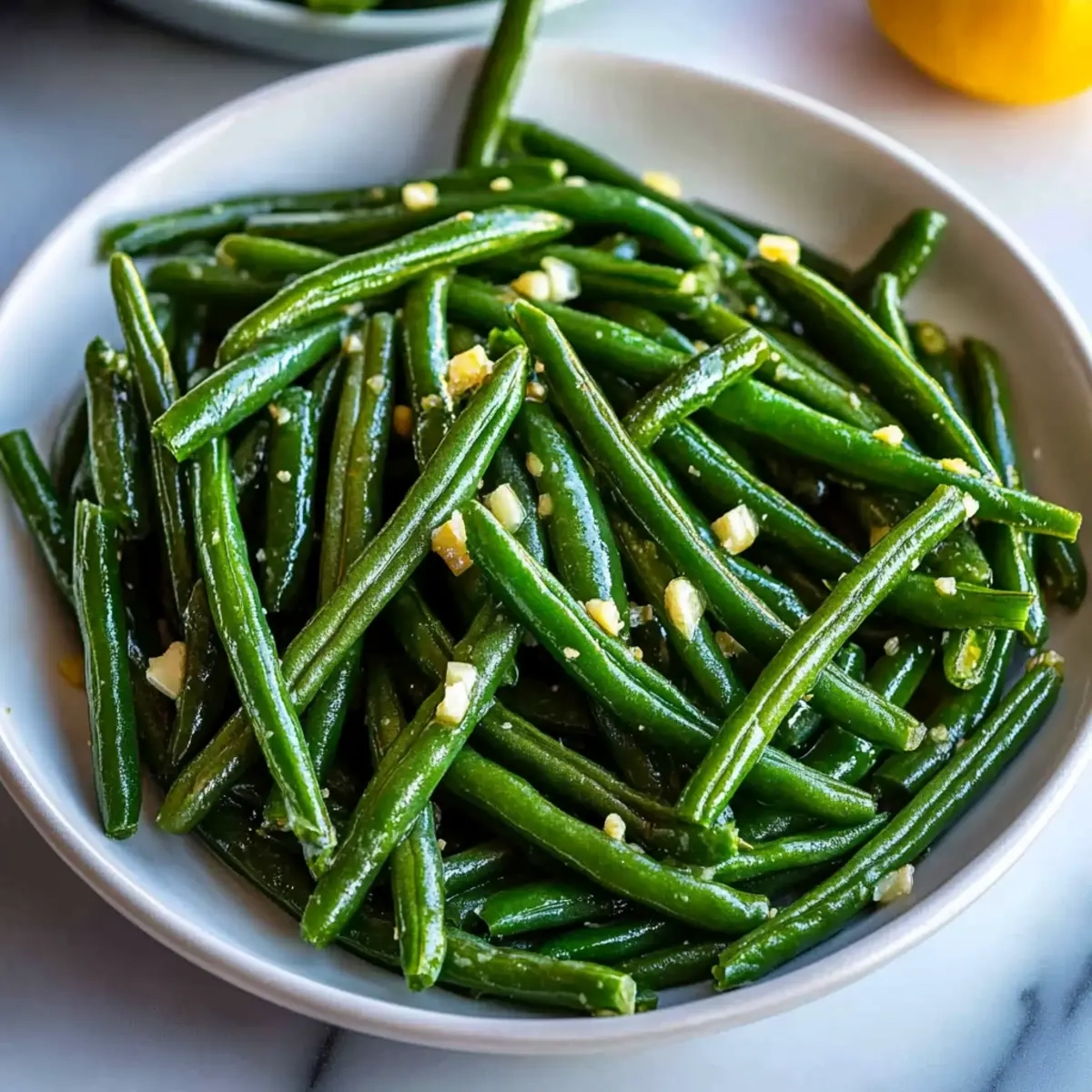 Garlic Butter Green Beans