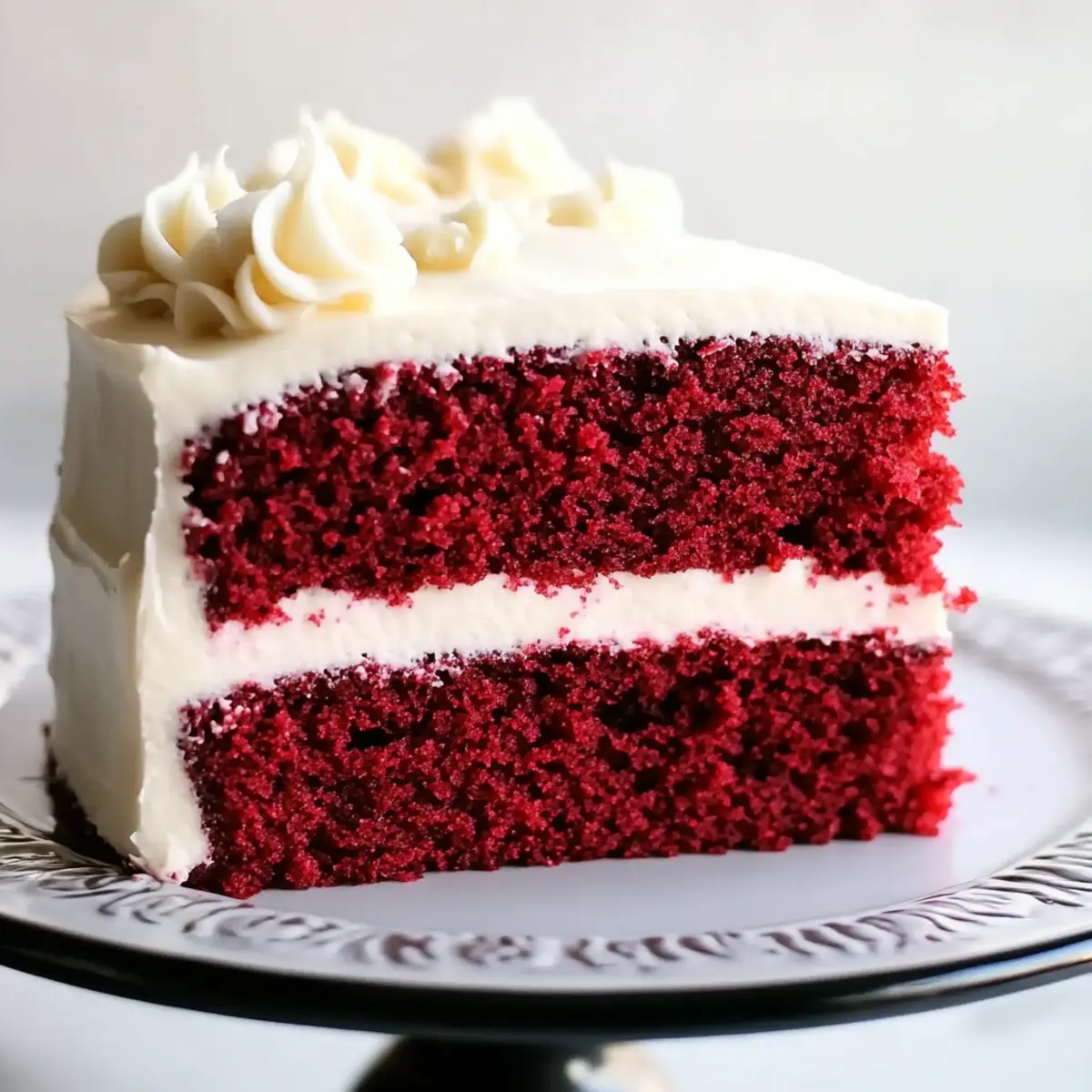 Red Velvet Cake with Cream Cheese Frosting