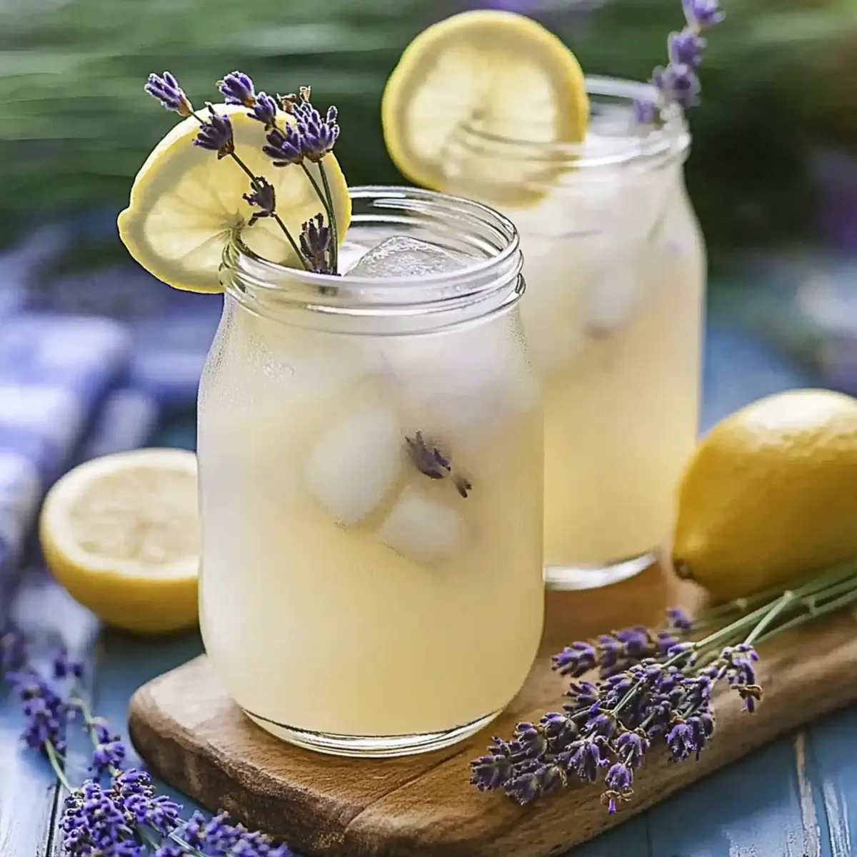 Coconut Lavender Lemonade Mocktail
