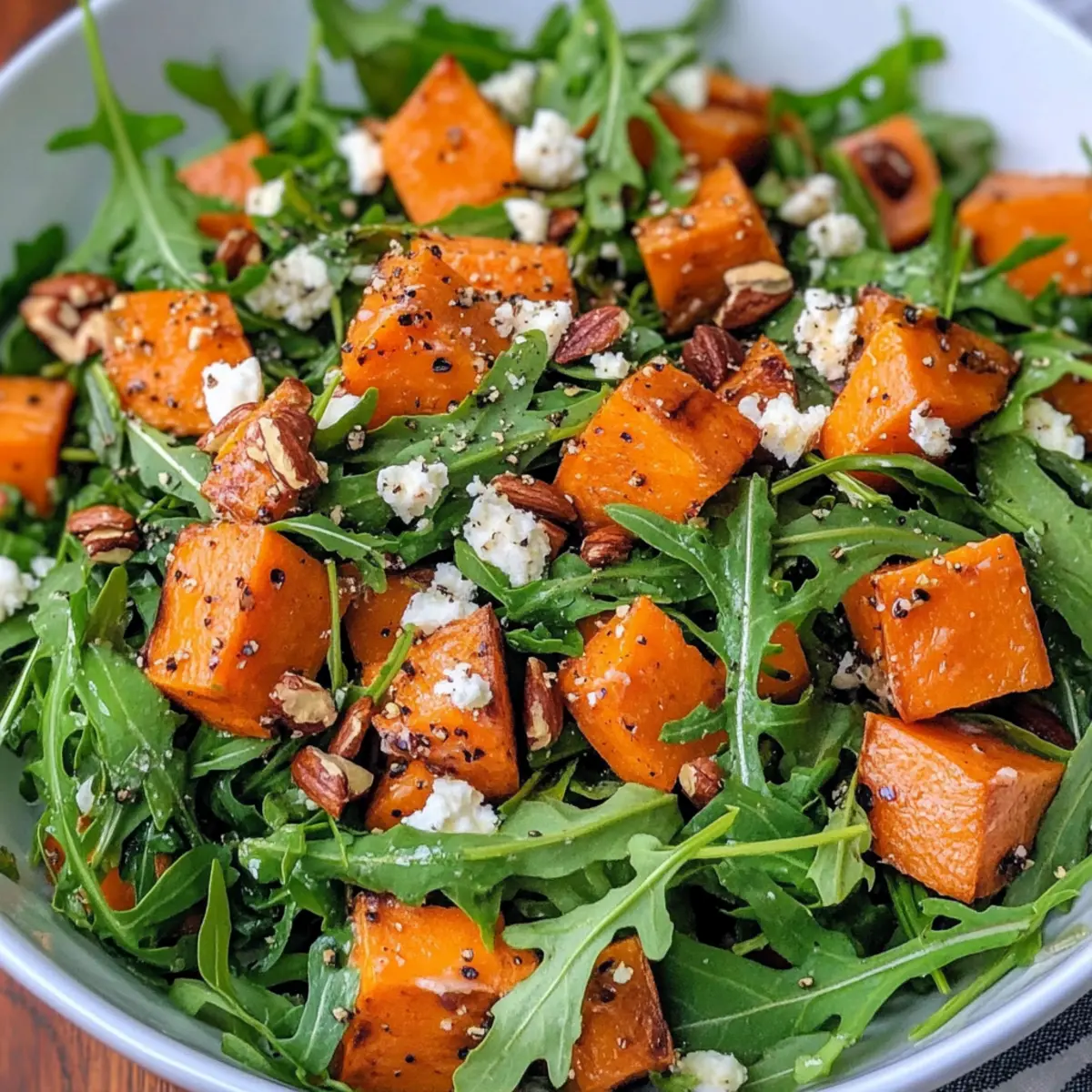 Sweet Potato Arugula Salad