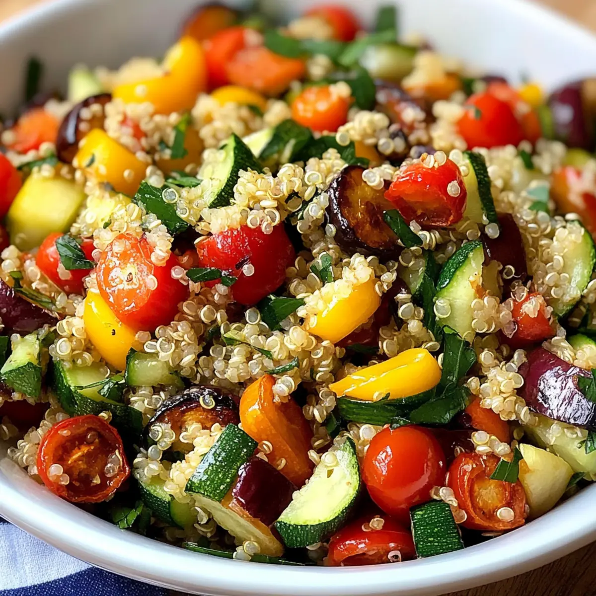 Quinoa & Roasted Veggie Salad