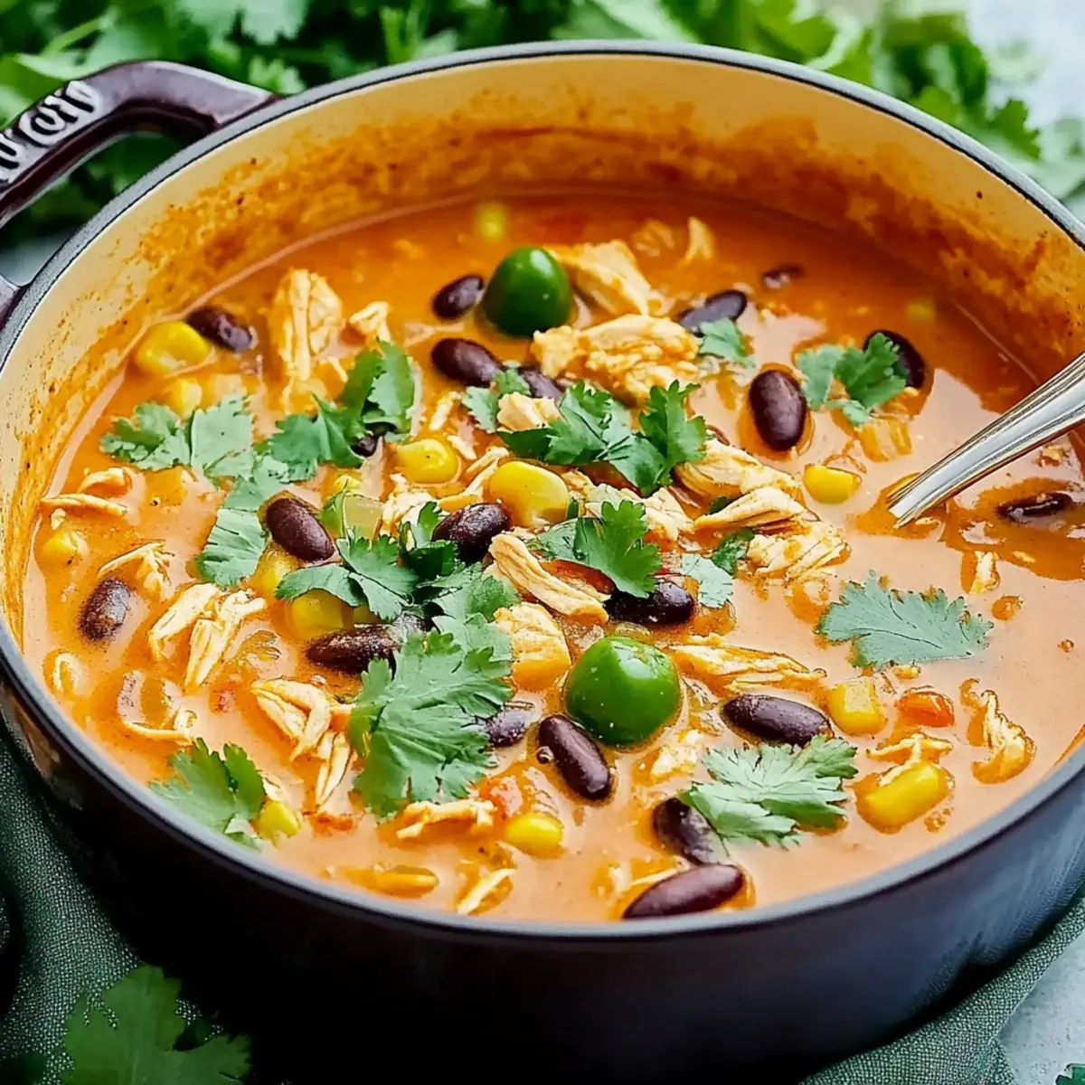 Chicken Enchilada Soup