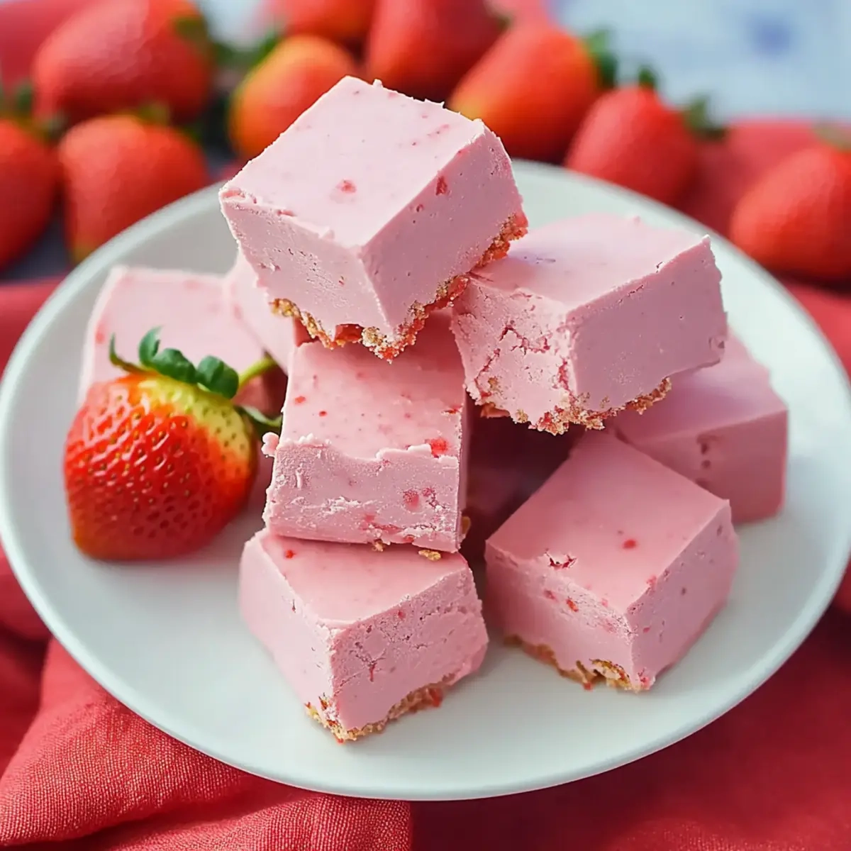 Strawberry Fudge Recipe