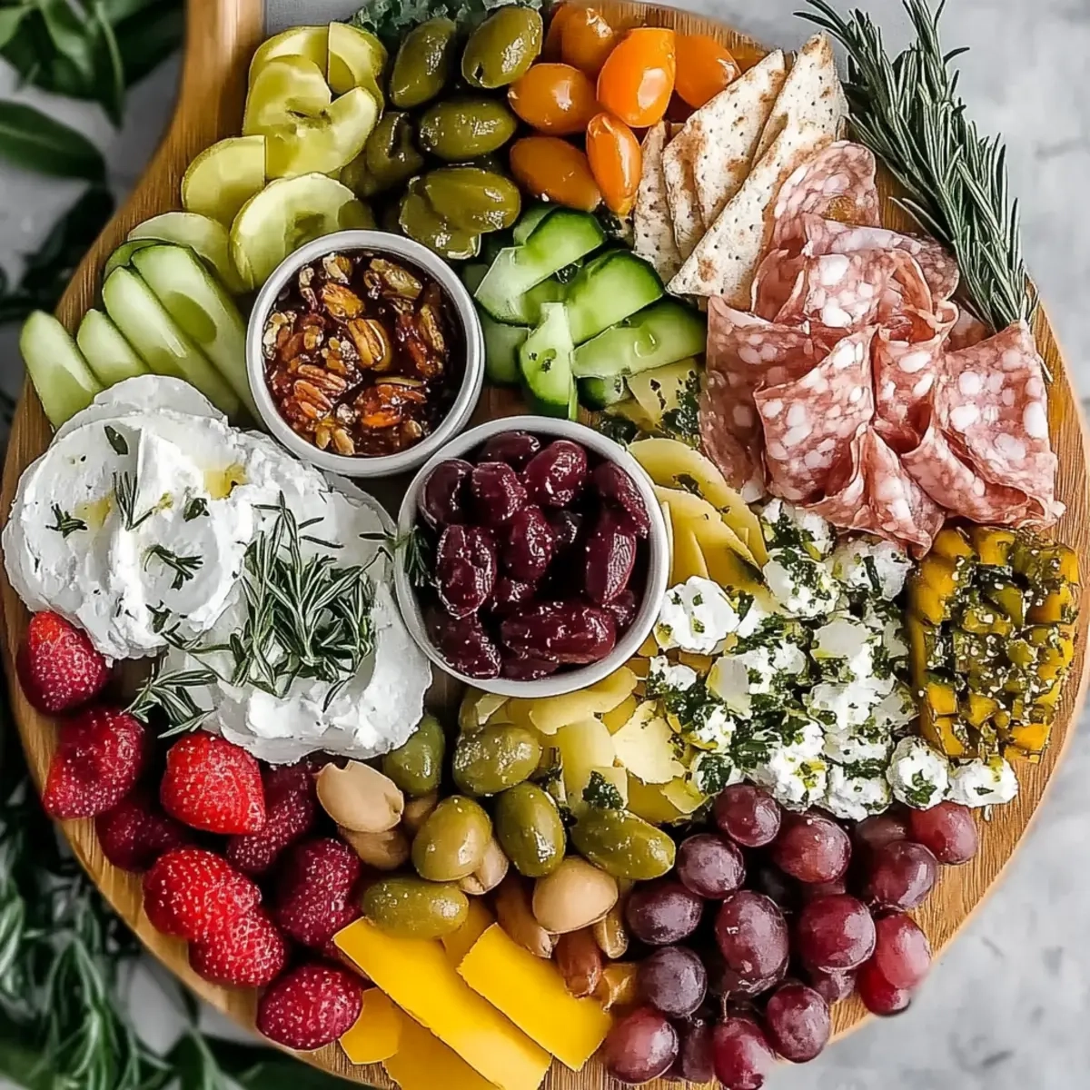 Mediterranean Brunch Board