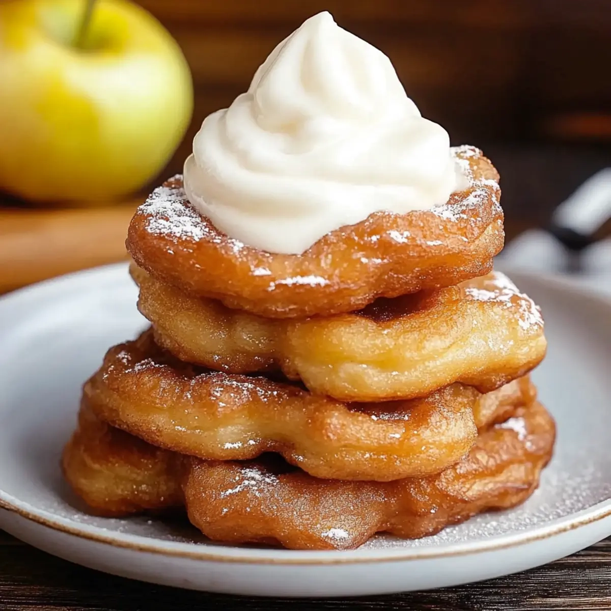 Cinnamon Apple Fritters Recipe