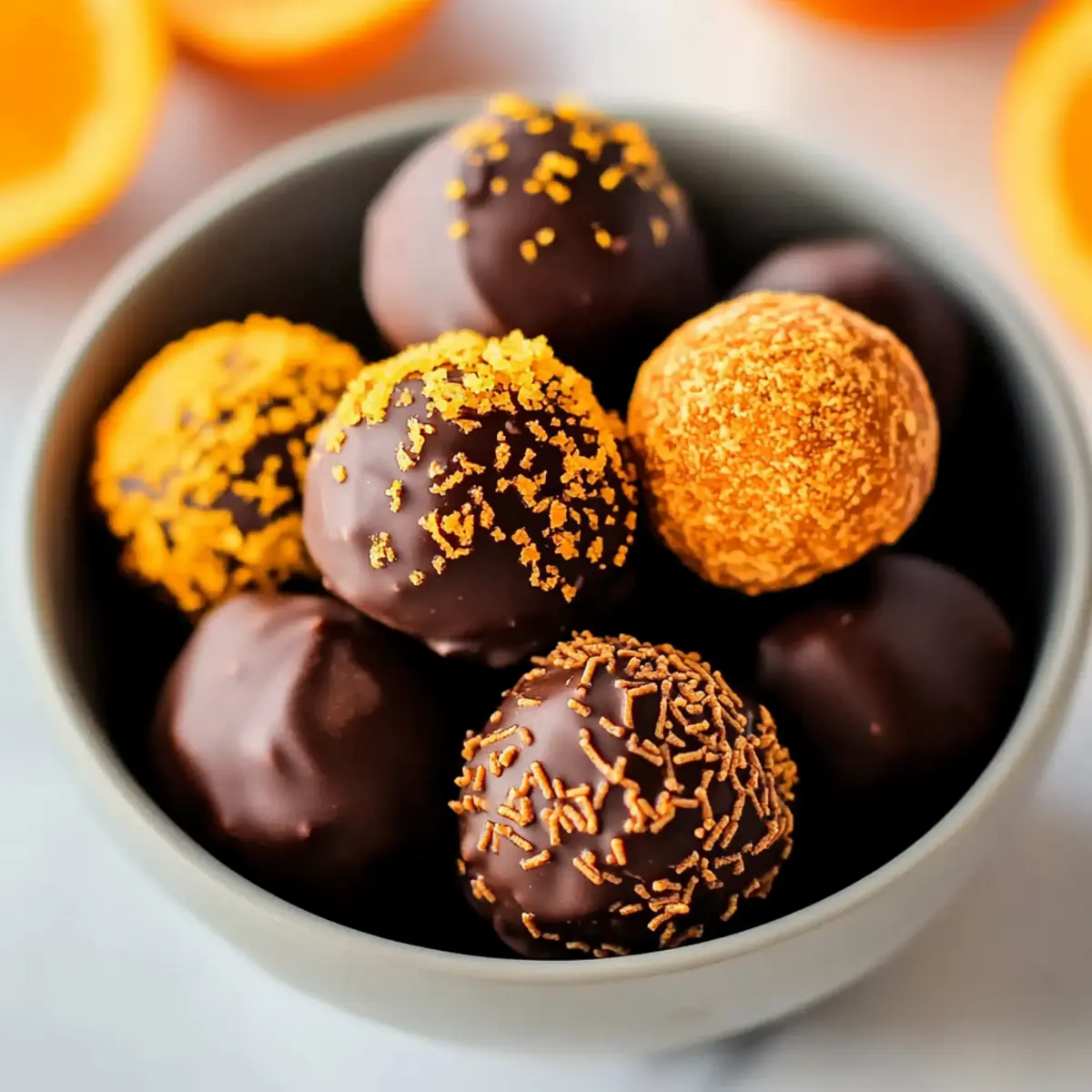 Chocolate Orange Truffles