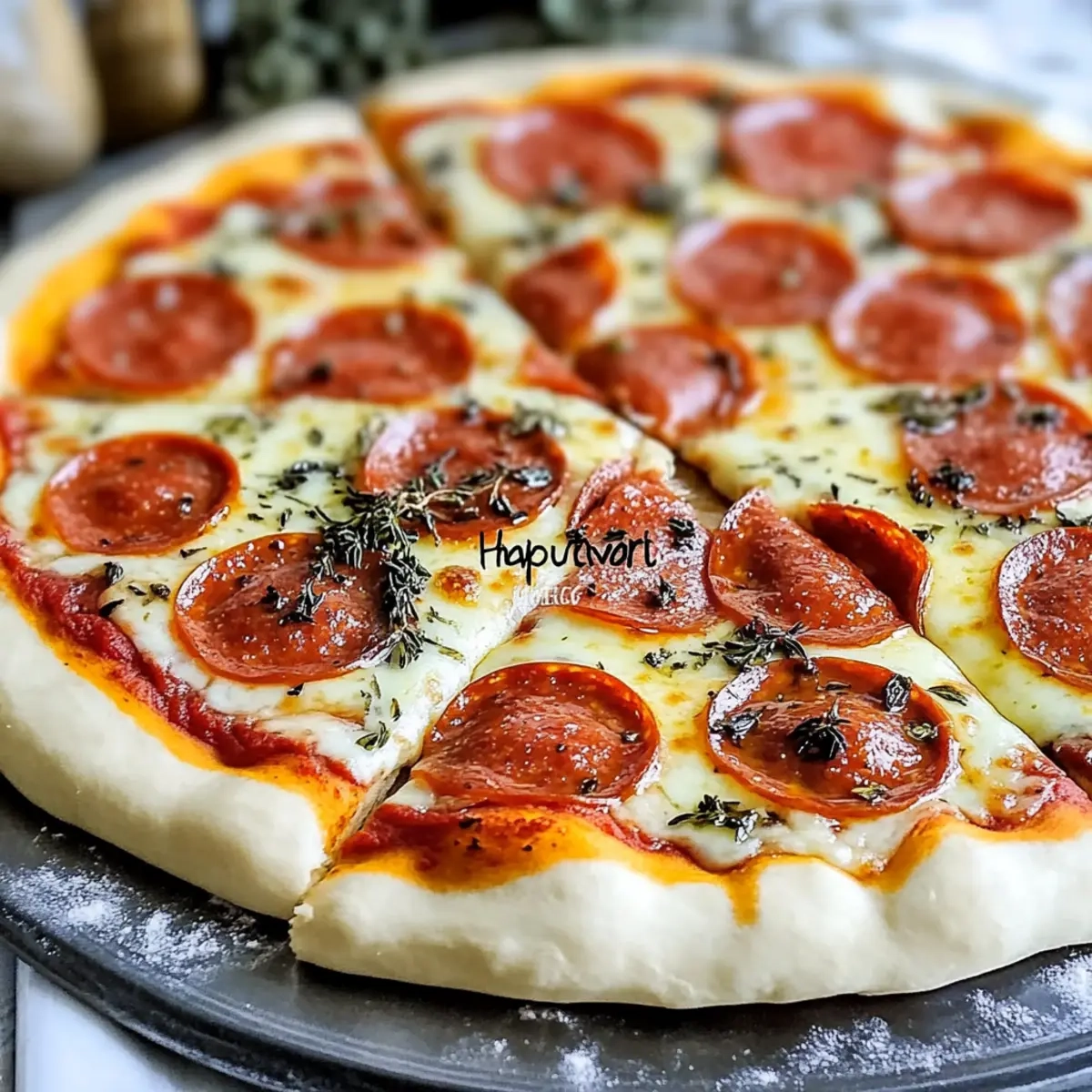 Classic Homemade Fluffy Pizza Dough Recipe
