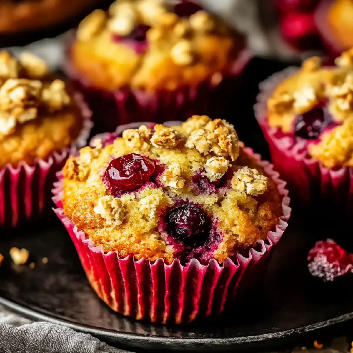 Cranberry Orange Muffins