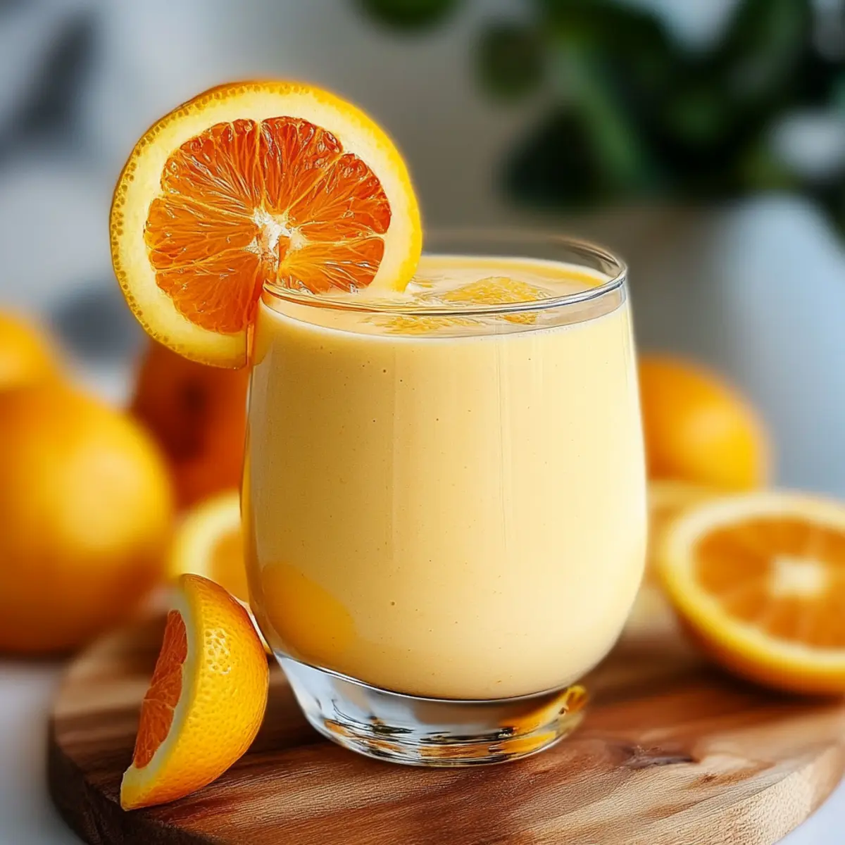 Immune Boosting Sunshine Citrus Smoothie