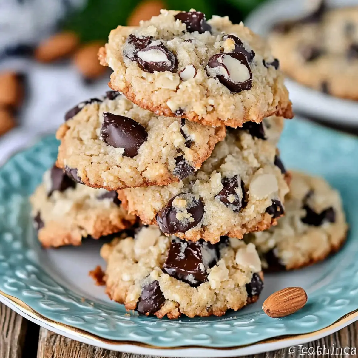4 Ingredient Almond Joy Cookies