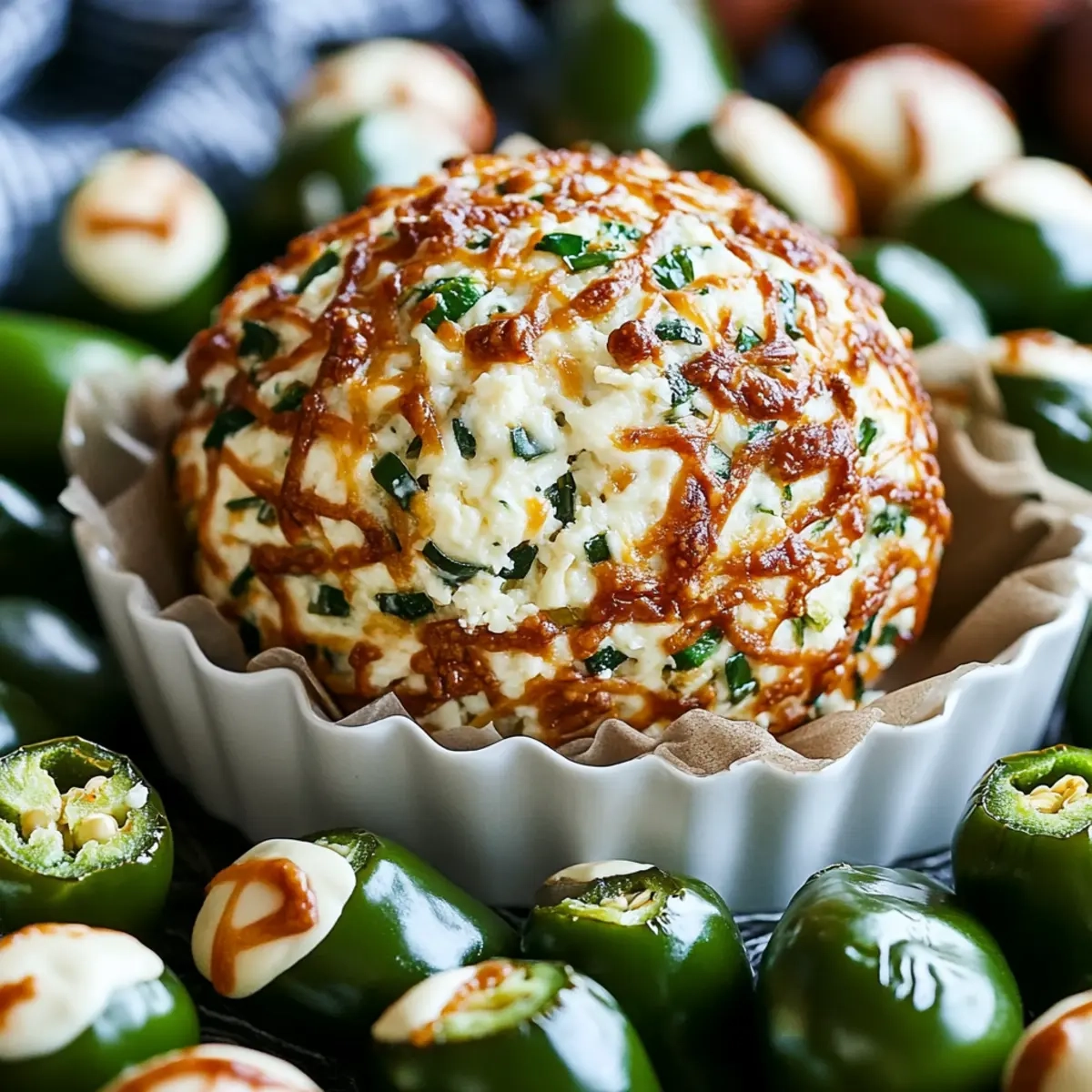 Jalapeño Popper Cheese Ball
