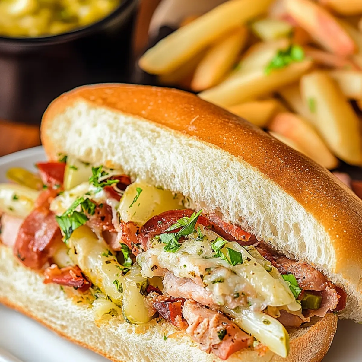 Chopped Italian Sandwiches