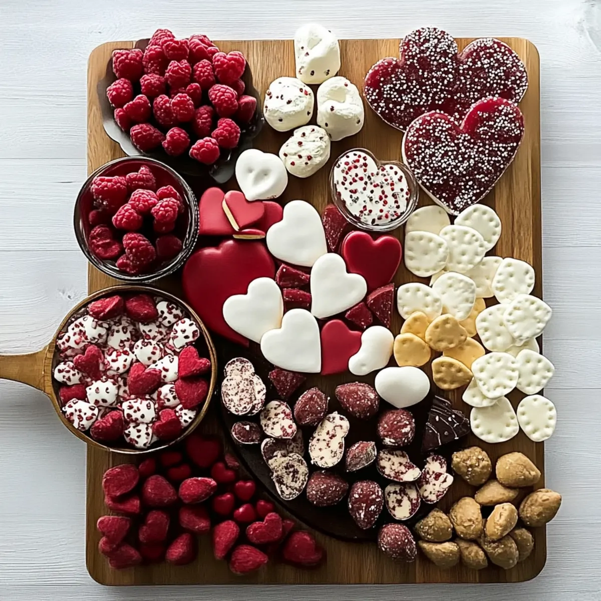 Valentine’s Day Snack Board