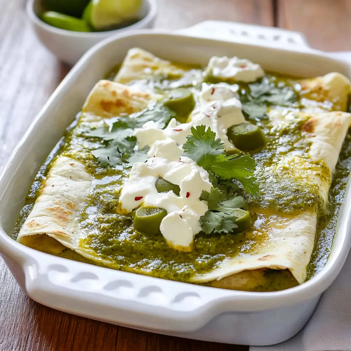 Enchiladas Verdes
