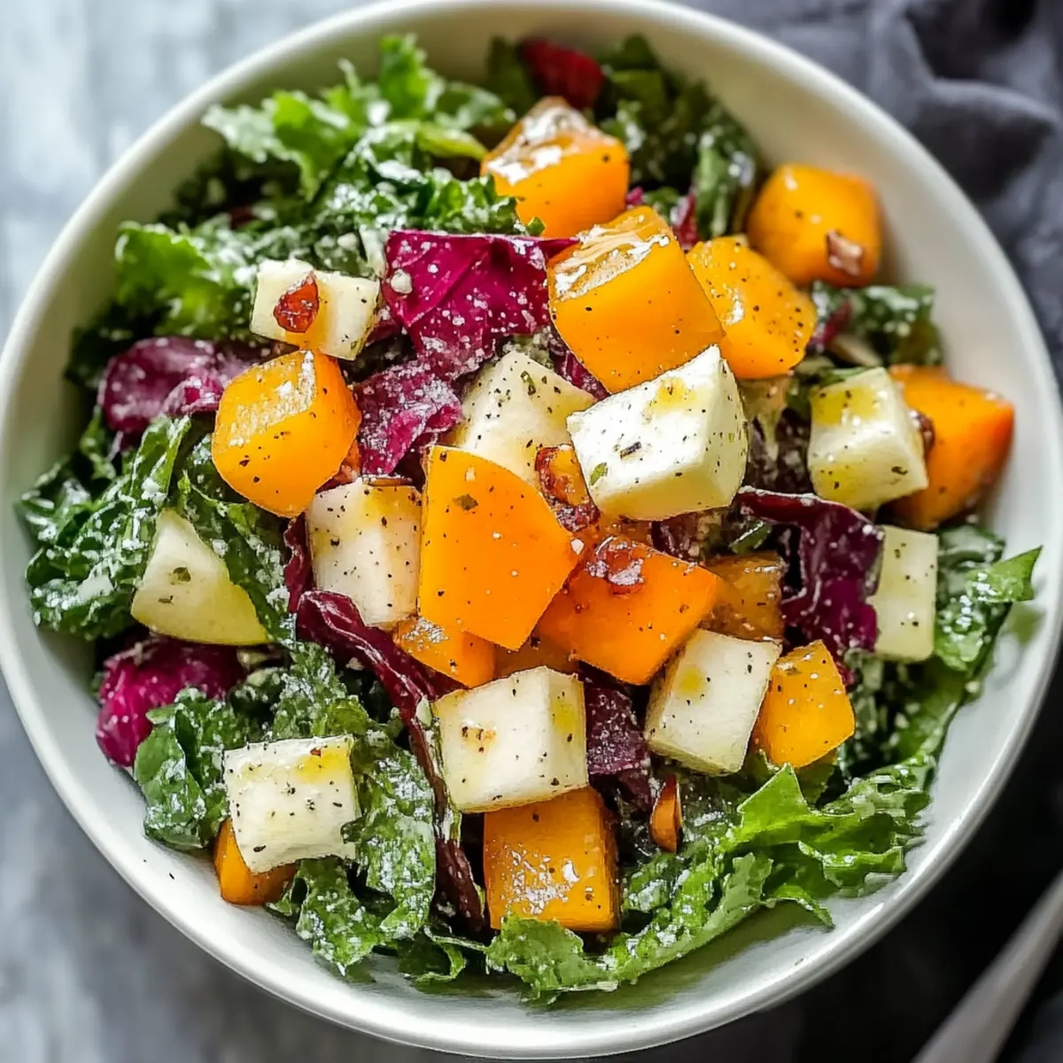 Harvest Bowl Salad with Apple Cider Vinaigrette