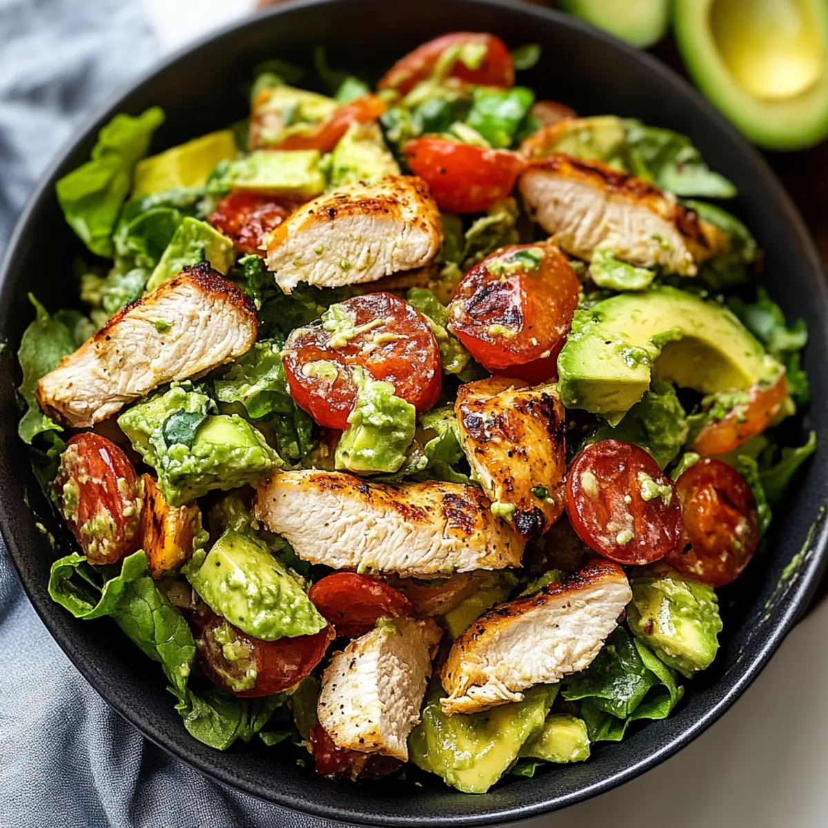 Avocado Chicken Salad