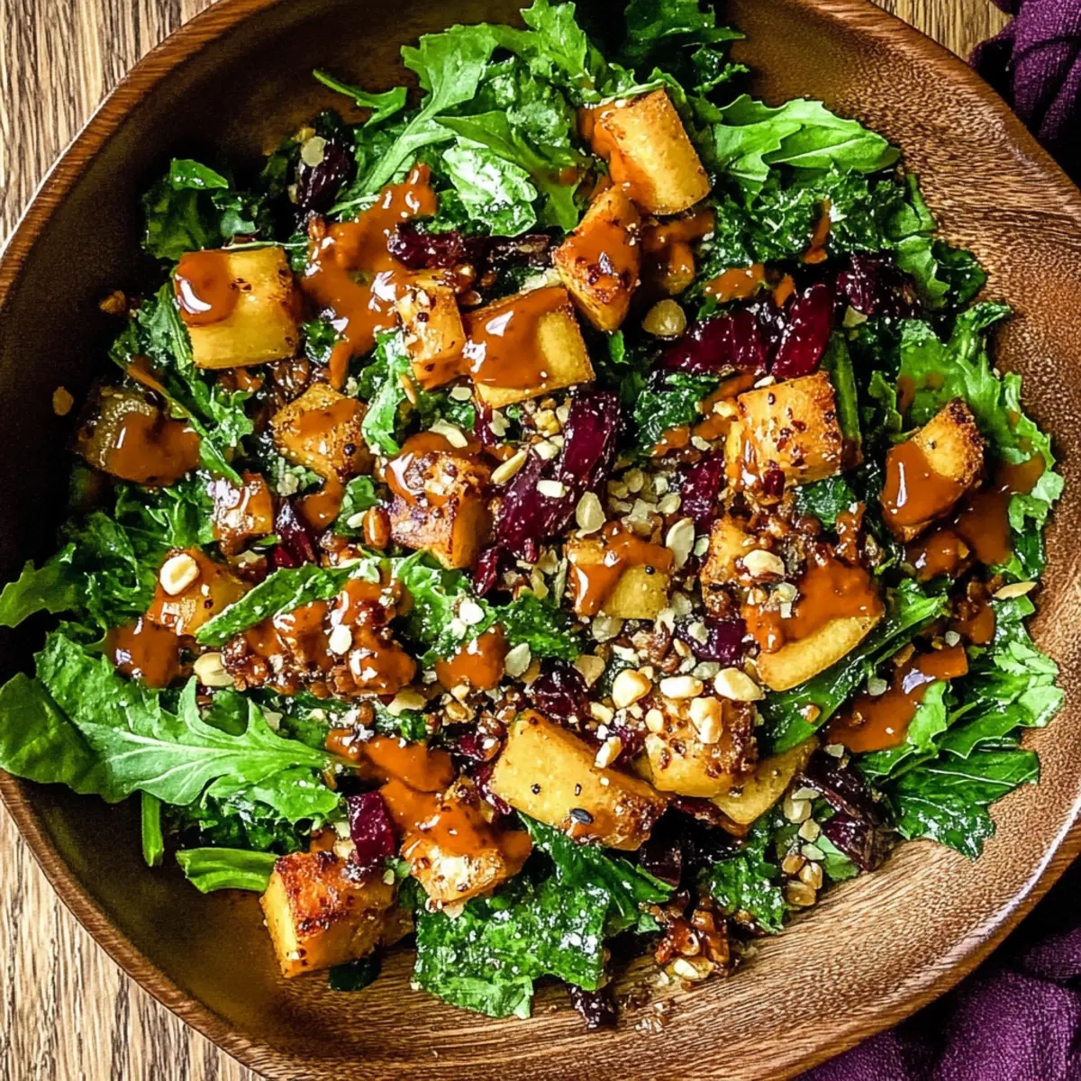 Warm Winter Harvest Salad