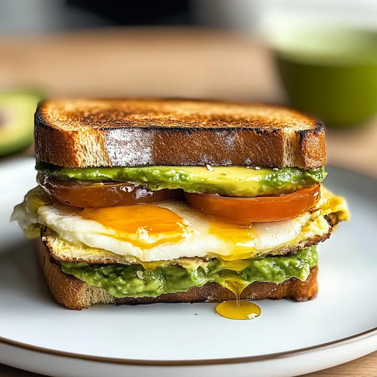Avocado Breakfast Sandwich
