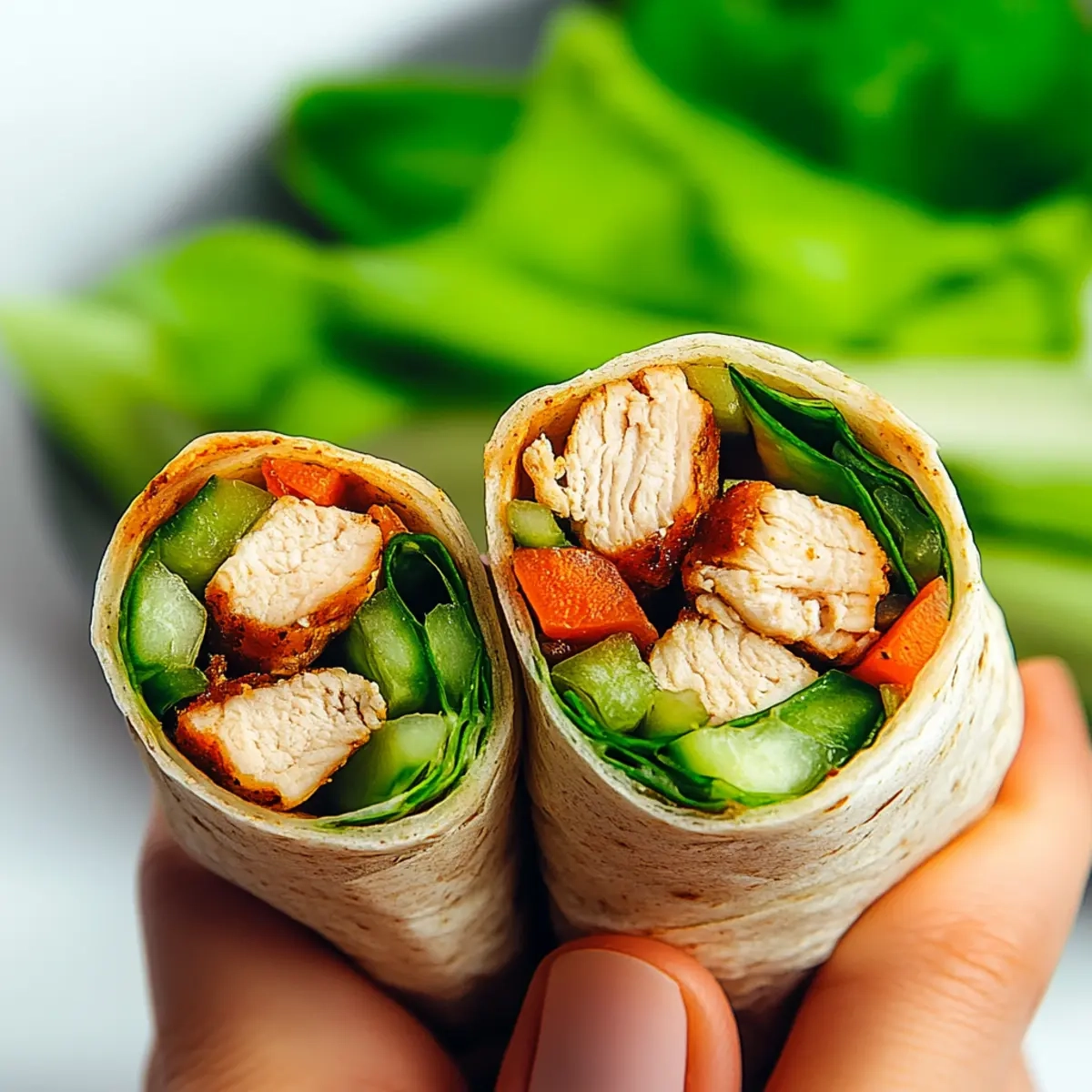 Chicken Veggie Wrap
