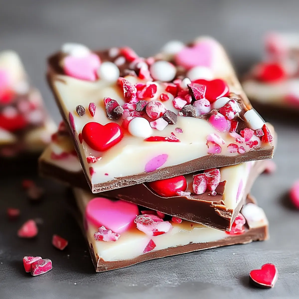Valentine’s Day Chocolate Bark