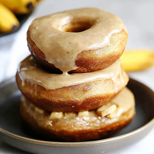 Banana Bread Donuts