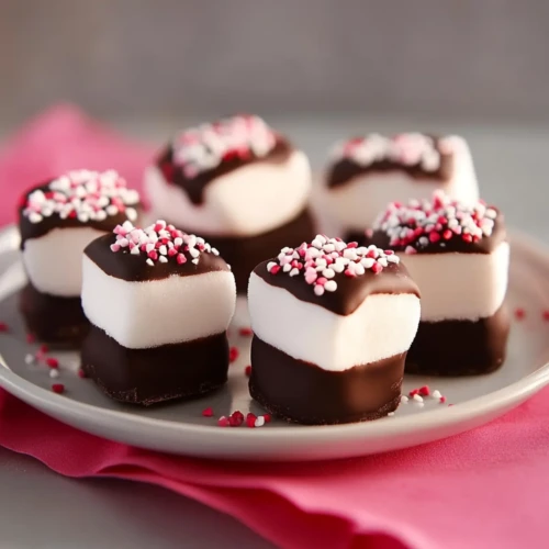 Chocolate Covered Marshmallows