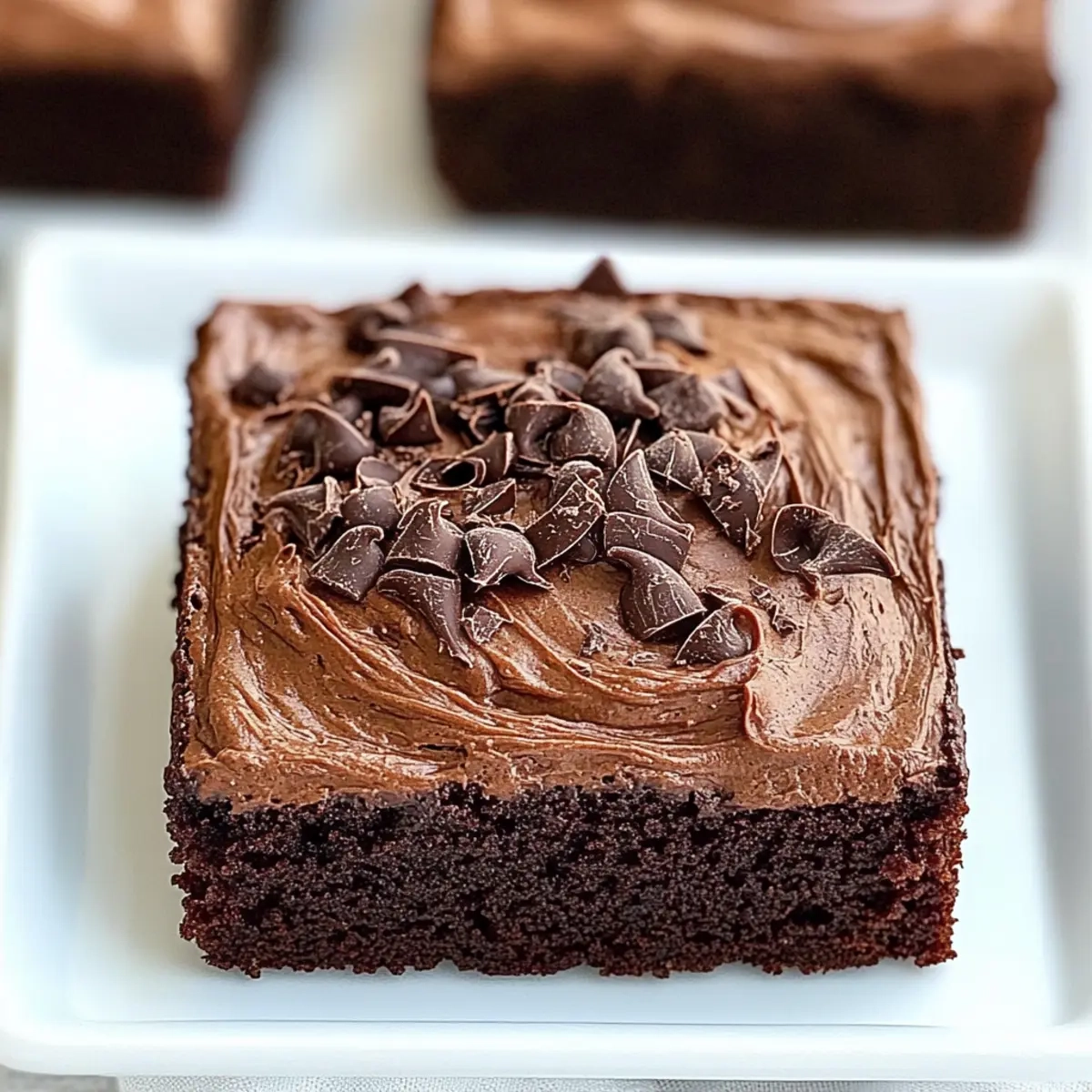 Chocolate Mousse Brownies