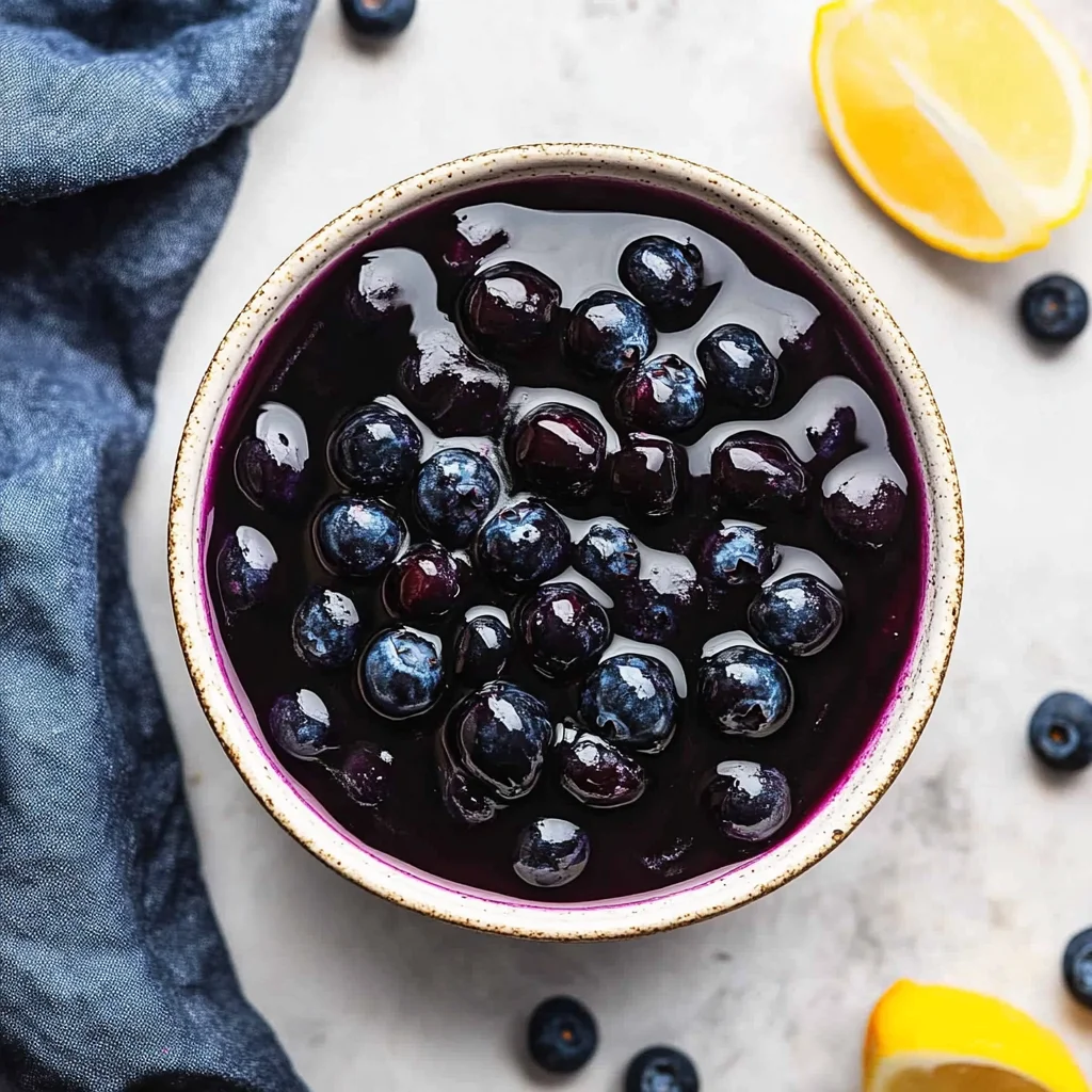blueberry syrup recipe - Forkono
